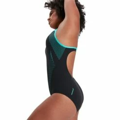 Speedo - Womens Swimsuit Placement Laneback Black Green -Outlet Women's Activity Store 00dd2746 61fb 44cc 9e17 b7b00b3f0c6c large 4929cfd0 3d1f 4a06 a2bf ba0f4bb031fd grande