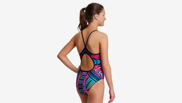 FUNKITA - Ladies Diamond Back One Piece Primal Night 4 FUNKITA - Ladies Diamond Back One Piece Primal Night - Image 2