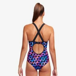 FUNKITA - Ladies One Piece Swimsuit Eclipse Strapping -Outlet Women's Activity Store 018771 grande