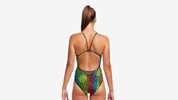 FUNKITA - Ladies Single Strap One Piece Swimsuit Sunset West 6 FUNKITA - Ladies Single Strap One Piece Swimsuit Sunset West - Image 4