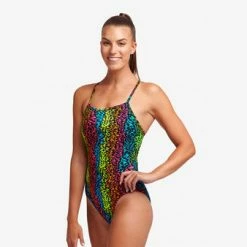 FUNKITA - Ladies Single Strap One Piece Swimsuit Sunset West 8 FUNKITA - Ladies Single Strap One Piece Swimsuit Sunset West -Outlet Women's Activity Store 018775 grande