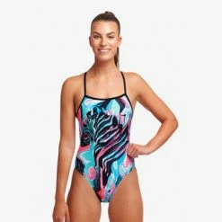 FUNKITA - Ladies Single Strength One Piece Swimsuit Free Spirit -Outlet Women's Activity Store 018786 grande