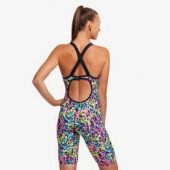 FUNKITA - Ladies Legsuit Swimsuit Fast Legs one piece Messed Up -Outlet Women's Activity Store 018801 grande