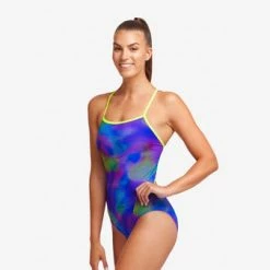 FUNKITA - Ladies Single Strap One Piece Swimsuit Screen Time -Outlet Women's Activity Store 018851 grande