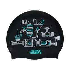 Funky Trunks - Silicone Swimming Cap Pooped