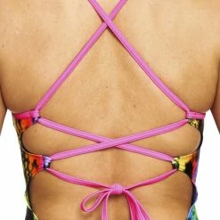 Zoggs - Womens Dreamer Lattice Back Multi -Outlet Women's Activity Store 1232200 dreamer lattice back 13188 24 grande