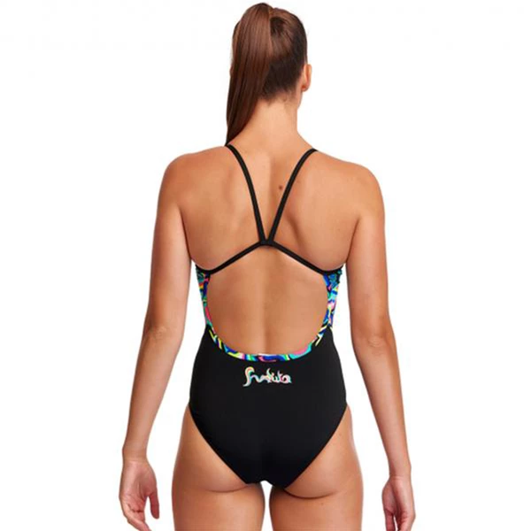 FUNKITA - Ladies Swimsuit Single Strap One Piece Gelat OMG 4 FUNKITA - Ladies Swimsuit Single Strap One Piece Gelat OMG - Image 2