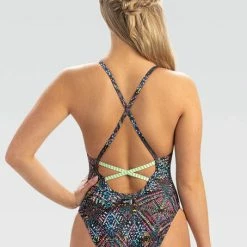 Dolfin - Womens Uglies Revibe Star Light Low X-Back One Piece Swimsuit -Outlet Women's Activity Store 6510star 998 back grande