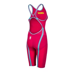 Arena - Womens Racesuit Powerskin Carbon Flex VX Dark Red Turquoise -Outlet Women's Activity Store Arena Red 2 grande