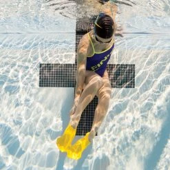 Finis - Fin Monofin EVO Short Blade Dolphin Kick Training Yellow -Outlet Women's Activity Store Evo Monofin Usage 5 grande