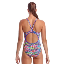 FUNKITA - Ladies Diamond Back One Piece Eye Candy -Outlet Women's Activity Store Eye candy rear grande