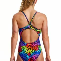 FUNKITA - Ladies Diamond Back One Piece Cabbage Patch 9 FUNKITA - Ladies Diamond Back One Piece Cabbage Patch -Outlet Women's Activity Store FS11L CABBAGE PATCH 4 grande
