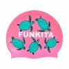 Funkita - Silicone Swimming Cap Paddling Pink