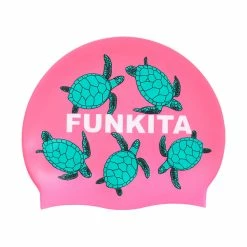 Funkita - Silicone Swimming Cap Paddling Pink