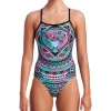 FUNKITA - Ladies Single Strap One Piece Crown Princess -Outlet Women's Activity Store Funkita Crown Proncess grande