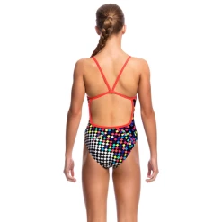 FUNKITA - Ladies Single Strap One Piece Scatter Brain 7 FUNKITA - Ladies Single Strap One Piece Scatter Brain -Outlet Women's Activity Store Funkita Scatter Brain rear grande