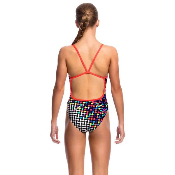 FUNKITA - Ladies Single Strap One Piece Scatter Brain 4 FUNKITA - Ladies Single Strap One Piece Scatter Brain - Image 2