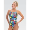 Dolfin - Womens Uglies V-2 Back One-Piece Swimsuit Global Grafitti -Outlet Women's Activity Store Global grafitti grande