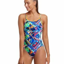 FUNKITA - Ladies Diamond Back One Piece Kickflip -Outlet Women's Activity Store KickFlip 2 grande