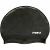 Maru - Swim Hat Silicone Black -Outlet Women's Activity Store Maru Solid Silicone Swim Hat Swimming Caps Black A0838 grande
