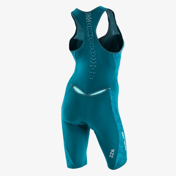 Orca - Womens Trisuit 226 Komp Racesuit Teal 4 Orca - Womens Trisuit 226 Komp Racesuit Teal - Image 2