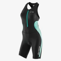 Orca - Womens Trisuit Core Racesuit Black/Green