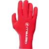 Castelli - Neoprene Gloves Diluvio C Gloves Red -Outlet Women's Activity Store Redglove grande 1
