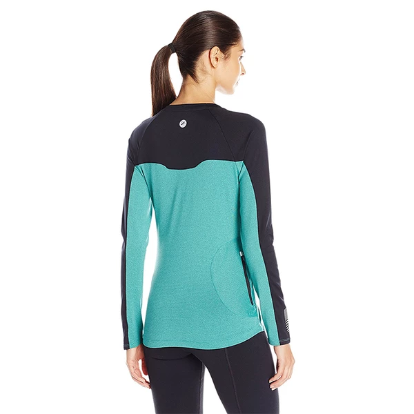 Zoot - Womens Ocean Side LS Black/Aquamarine Stripe 4 Zoot - Womens Ocean Side LS Black/Aquamarine Stripe - Image 2