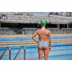 Amanzi - Women's Swimsuit Shimmer Pop Proback One Piece -Outlet Women's Activity Store amanzi shimmer pop proback one piece am10306 1 grande