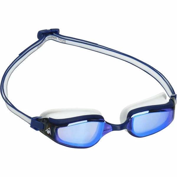 Aquasphere - Goggles Fastlane Blue Titanium Mirrored Lens Blue & White 5 Aquasphere - Goggles Fastlane Blue Titanium Mirrored Lens Blue & White - Image 3