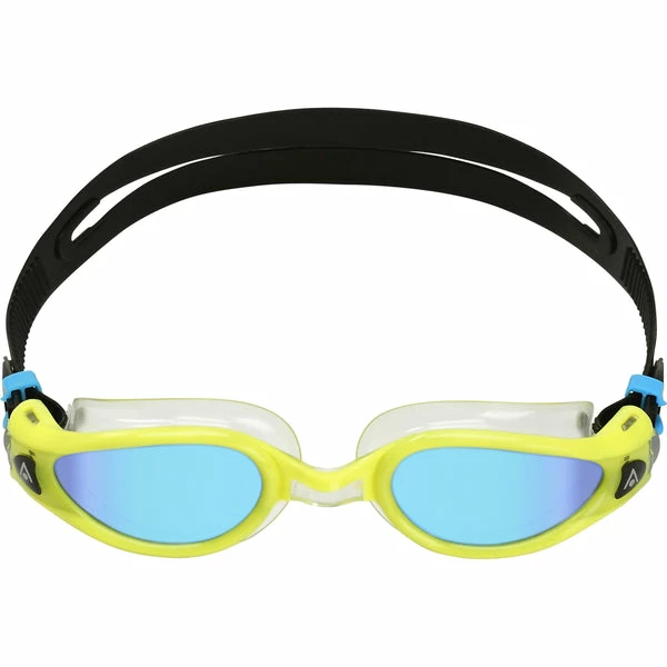 Aquasphere - Goggles Kaiman EXO blue Titanium Mirrored lens yellow black 3 Aquasphere - Goggles Kaiman EXO blue Titanium Mirrored lens yellow black