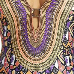 Zoggs - Womens Culture Jam Crossback Brown Multi -Outlet Women's Activity Store culture jam x back 20750 24 grande 1