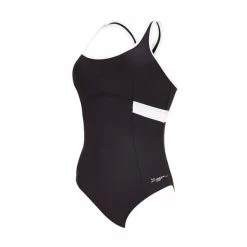 Zoggs - Womens Swimsuit Dakota Crossback -Outlet Women's Activity Store dakota crossback swimsuit black white 2 grande