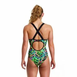 Funkita - Ladies Swimsuit Eclipse One Piece Burnout -Outlet Women's Activity Store funkita burnouts swimsuit 1 grande