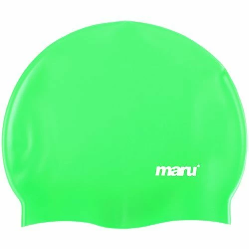 Maru - Swim Hat Silicone Green 3 Maru - Swim Hat Silicone Green