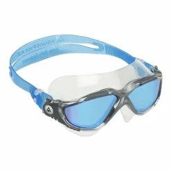 Aquasphere - Goggles Vista Swim Mask Blue Titanium mirrored lens -Outlet Women's Activity Store ms5050010lmb 5 grande
