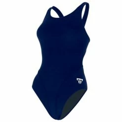 Michael Phelps - Womens Swimsuit Comp Back Solid 2.0 -Outlet Women's Activity Store phelps team solid swimsuit 2 grande