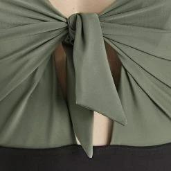 Zoggs - Womens Swimsuit Tallows Tie Front Scoopback -Outlet Women's Activity Store tallows tie front scoopback swimsuit 4 grande 1