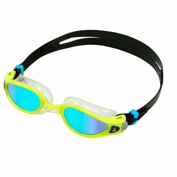 Aquasphere - Goggles Kaiman EXO blue Titanium Mirrored lens yellow black 4 Aquasphere - Goggles Kaiman EXO blue Titanium Mirrored lens yellow black - Image 2